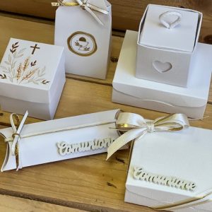 SCATOLE BOMBONIERA COMUNIONE