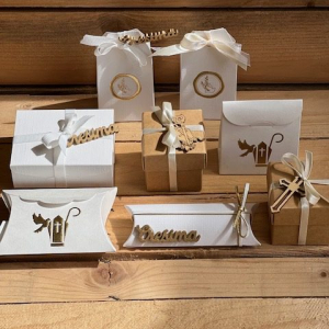 SCATOLE BOMBONIERA CRESIMA